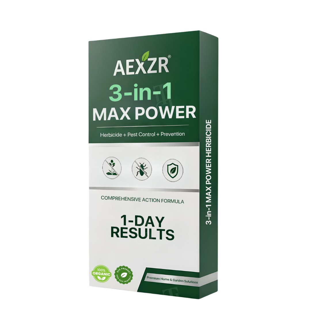 🏆🛡️AEXZR® 3 in 1 Max Power Herbicide Kill Weeds DEAD in 24 Hours – Organic, Pet-Safe Garden Guardian! 🔥