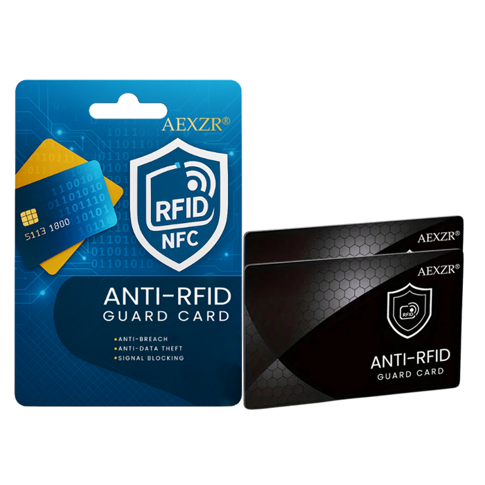 🏆Official Store |AEXZR® Anti-RFID Guard Card🌟Stop Electronic Skimming & Data Theft