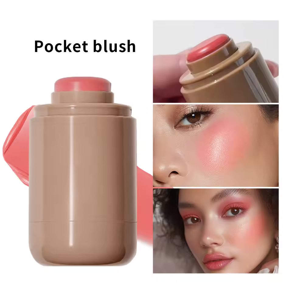 ✨Pocket Blush Stick 3-in-1 Cheek Lip Tinted Moisturizing