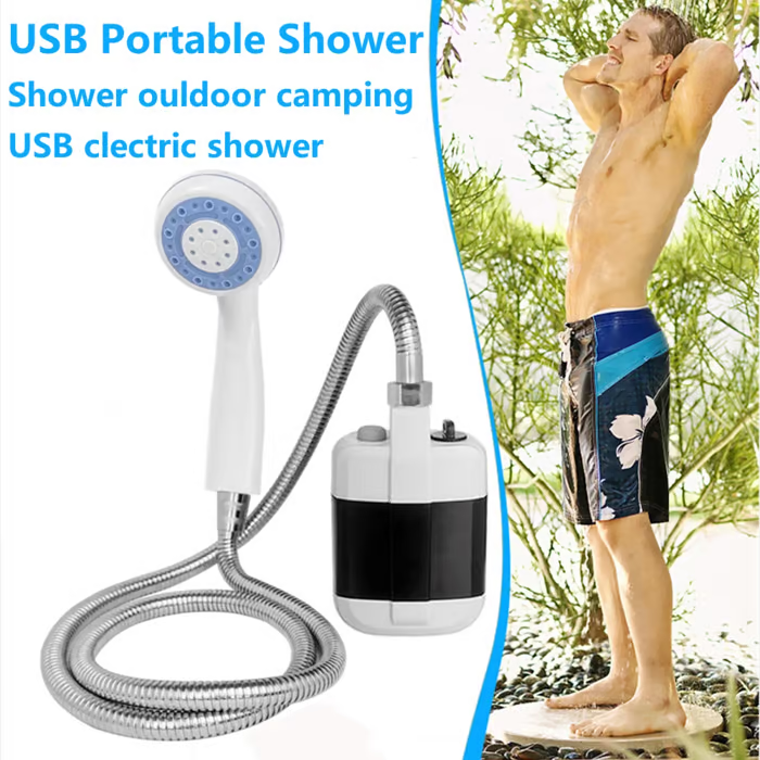 🔥Hot Sale 58% OFF💦Portable Shower for Camping with Water Pump🚀