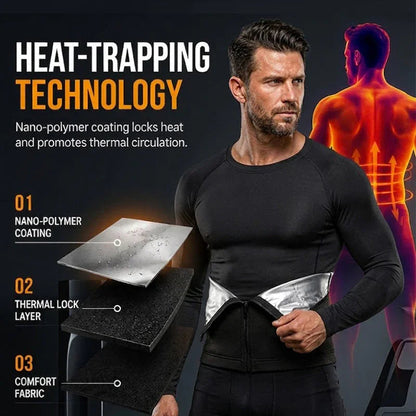 🏆OUTDR™Waist Trainer Trimmer Zipper Sweat Belt🔥
