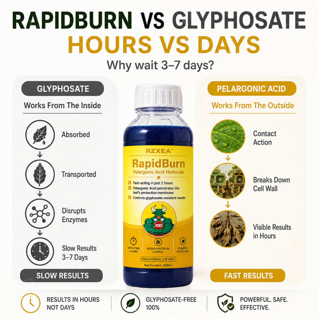 🏆RZXEA™ RapidBurn Pelargonic Acid Herbicide