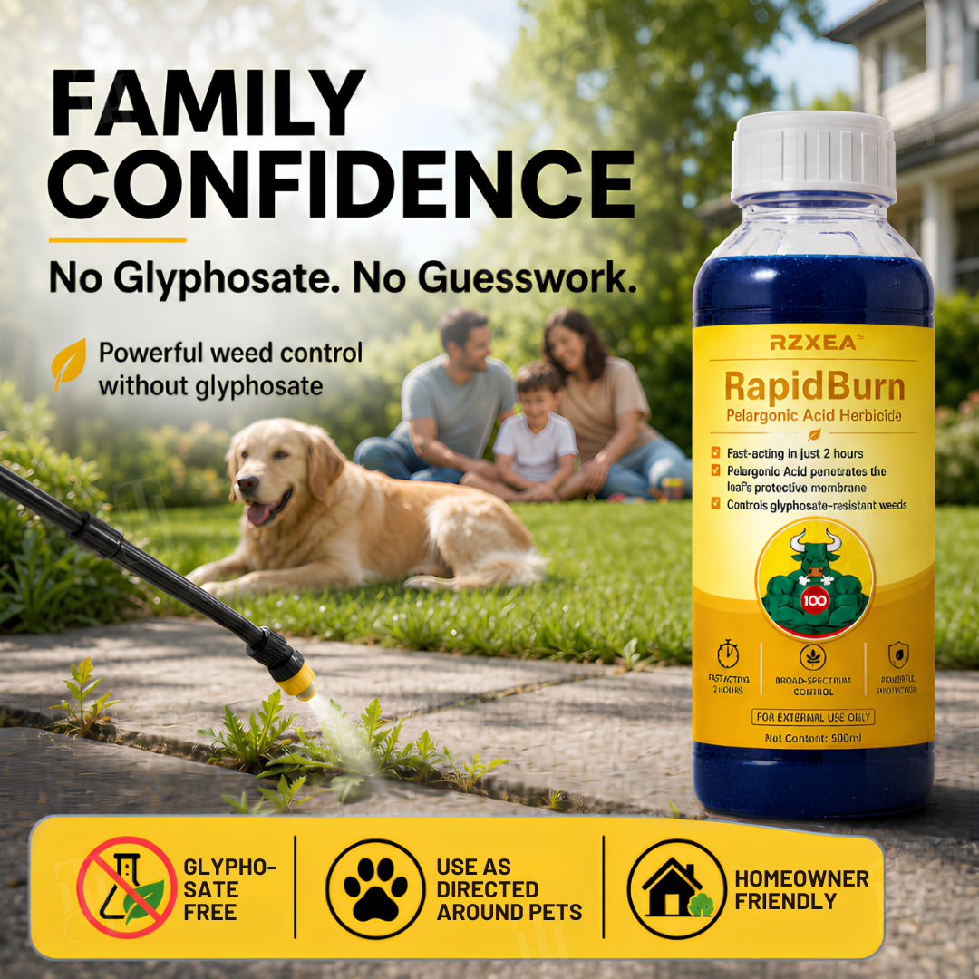 🏆RZXEA™ RapidBurn Pelargonic Acid Herbicide