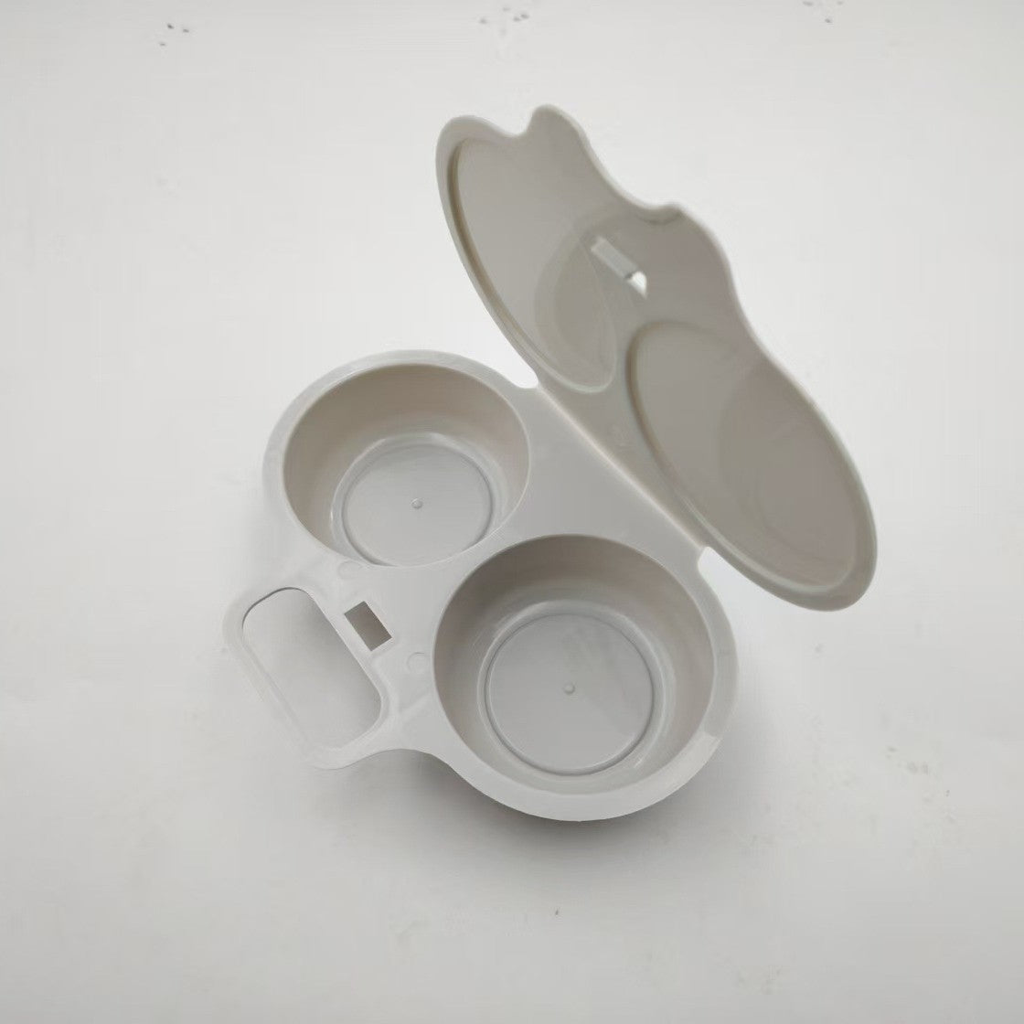🥳2026 HOT SALE🥳💞50K+ SOLD! 🥗🎁 BUY 2 GET 1 FREE! Microwave Egg Poacher-Dual‑cavity, non‑stick & easy clean. Healthier than frying – stock up & save! 🏠✅