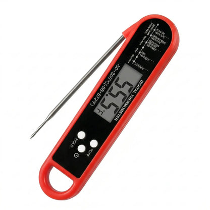 Digital Meat Thermometer 0.5S Instant Read ±0.5°F High Accuracy Food Temperature Probe for Cooking Kitchen Gadgets Essentials Tools Gifts for Men Dad Chef for Oven Grill BBQ Smoker Candy Baking Home Outdoor Use