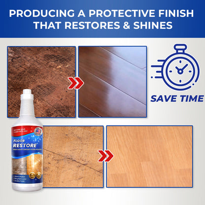 ✨Advanced Floor Restorer – 🧹Fills Scratches, Protects Against Daily Wear🛡️