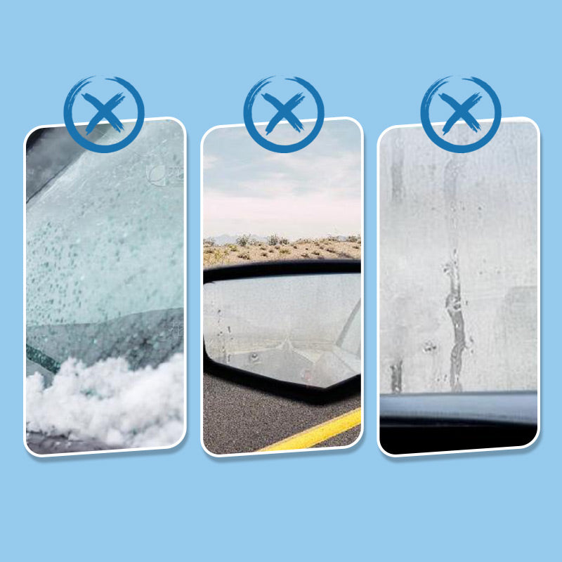 ❄️Anti-Fog Car Glass Coating –✨ Crystal Clear View, Stays Fog-Free for Weeks🧽