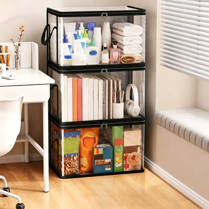 💕Transparent Storage Bag – See Contents Instantly, Dust & Moisture-Proof🧸📚👕🧦