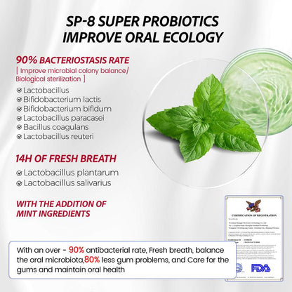 ✨🦷OUTDR™SP-8 Probiotic Whitening Toothpaste🦷🍃