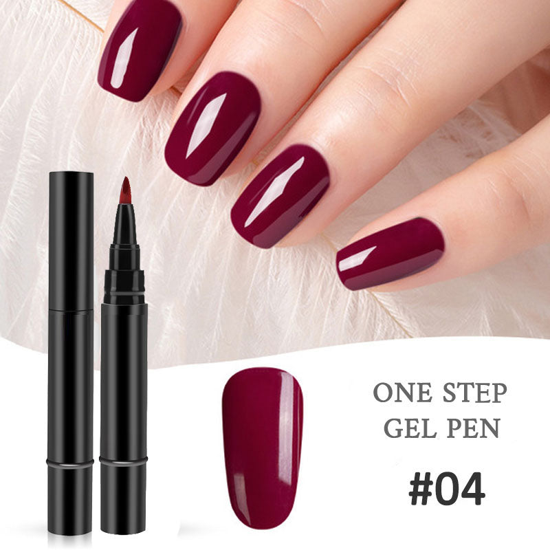 ✨💅3-in-1 Magic Gel Polish Pen🖌️ No Base, No Top Coat Needed 💅