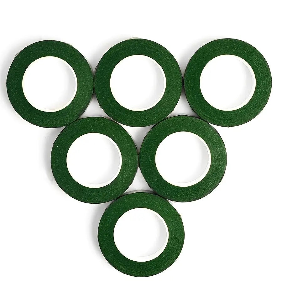 4 Rolls Floral Tape, Garden Packaging Film, Flower Bouquet Wrapping, Plant Stem Wrap, Craft Supplies, Artificial Flowers, DIY Decorations