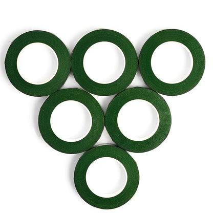 4 Rolls Floral Tape, Garden Packaging Film, Flower Bouquet Wrapping, Plant Stem Wrap, Craft Supplies, Artificial Flowers, DIY Decorations