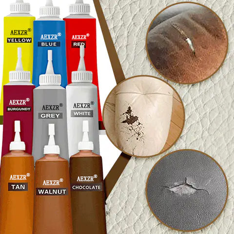 🏆✨ AEXZR® Advanced Leather Repair Gel – ✨Effortless DIY, Erases Holes & Scratches✨