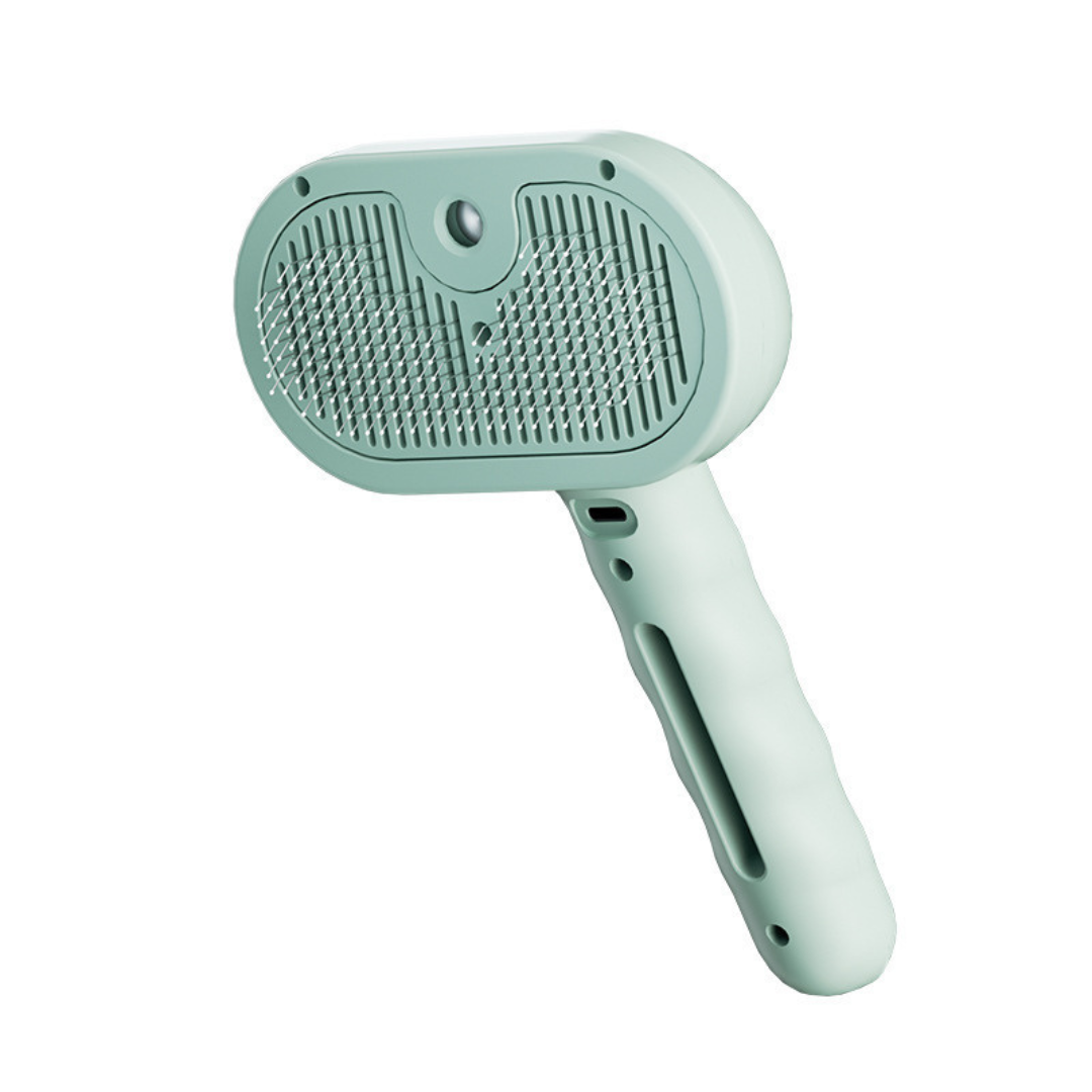 💨🐕 Steam Grooming Brush—🐕Reduce Shedding & Detangle – Gentle for Sensitive Skin✨