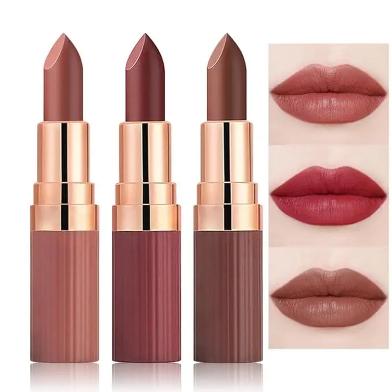 Long-Lasting Waterproof Matte Lipstick for Women - Christmas Makeup - Lipstick & Matte Lip Gloss
