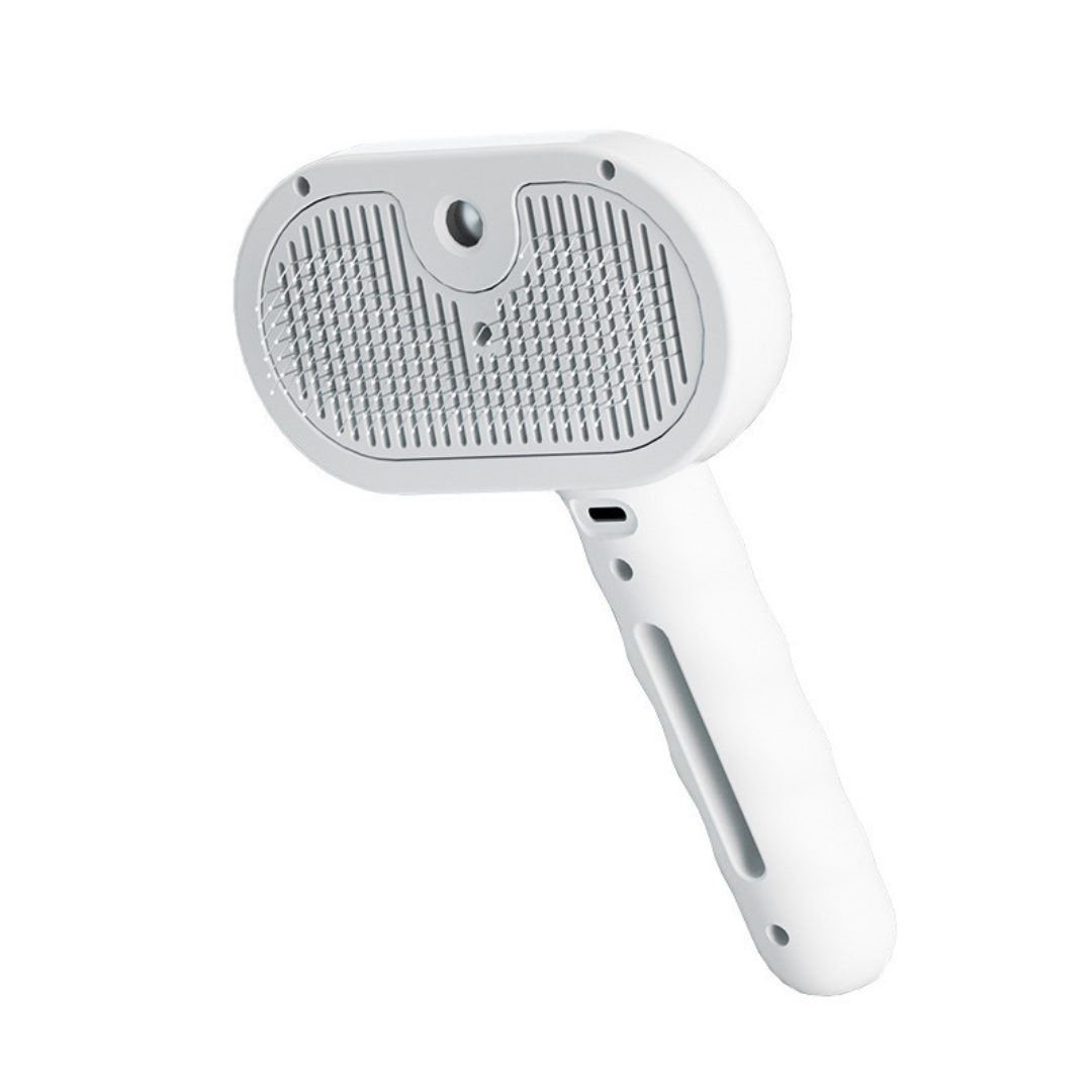 💨🐕 Steam Grooming Brush—🐕Reduce Shedding & Detangle – Gentle for Sensitive Skin✨