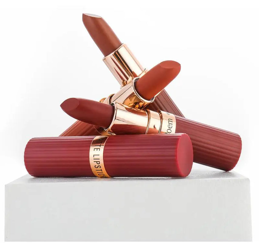 Long-Lasting Waterproof Matte Lipstick for Women - Christmas Makeup - Lipstick & Matte Lip Gloss
