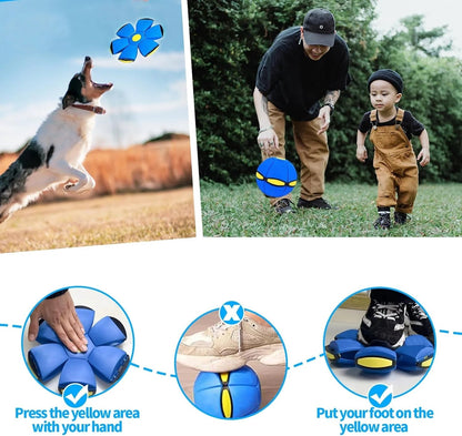 🏆Kids’ Magic Metaball — 🌈bouncy ball & flying saucer for family and pets🌈