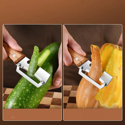 ✨ Multi-Functional Peeler –🍾 Razor-Sharp Blade, Paper-Thin Peels🔪