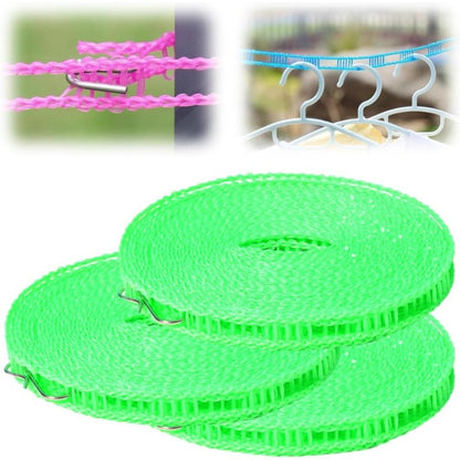 🏆Windproof Anti-Slip Drying Line💪 – Holds Up to 15kg, For Camping & Home
