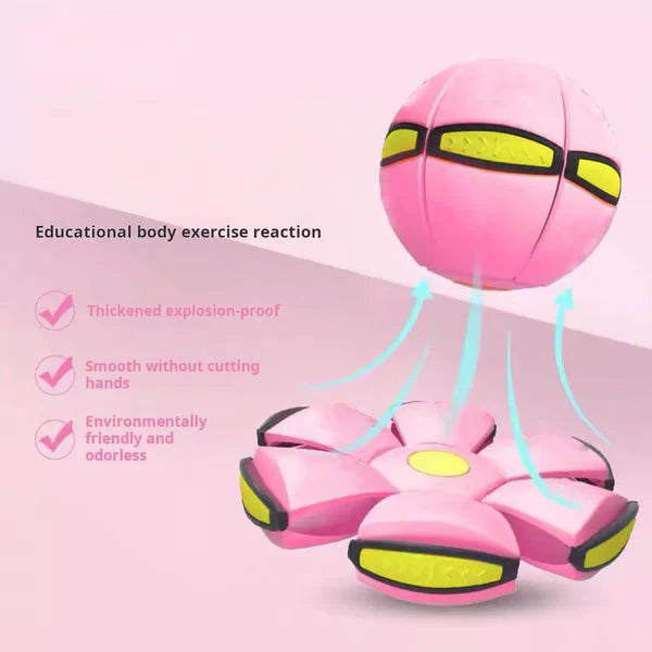 🏆Kids’ Magic Metaball — 🌈bouncy ball & flying saucer for family and pets🌈
