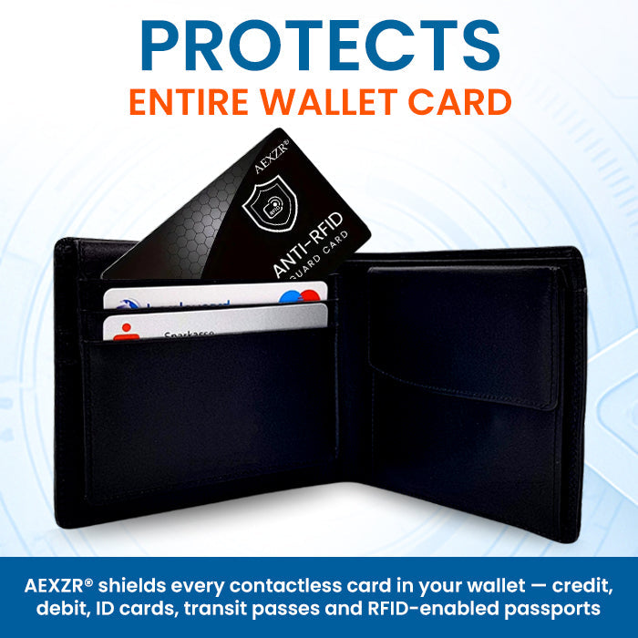 🏆Official Store |AEXZR® Anti-RFID Guard Card🌟Stop Electronic Skimming & Data Theft