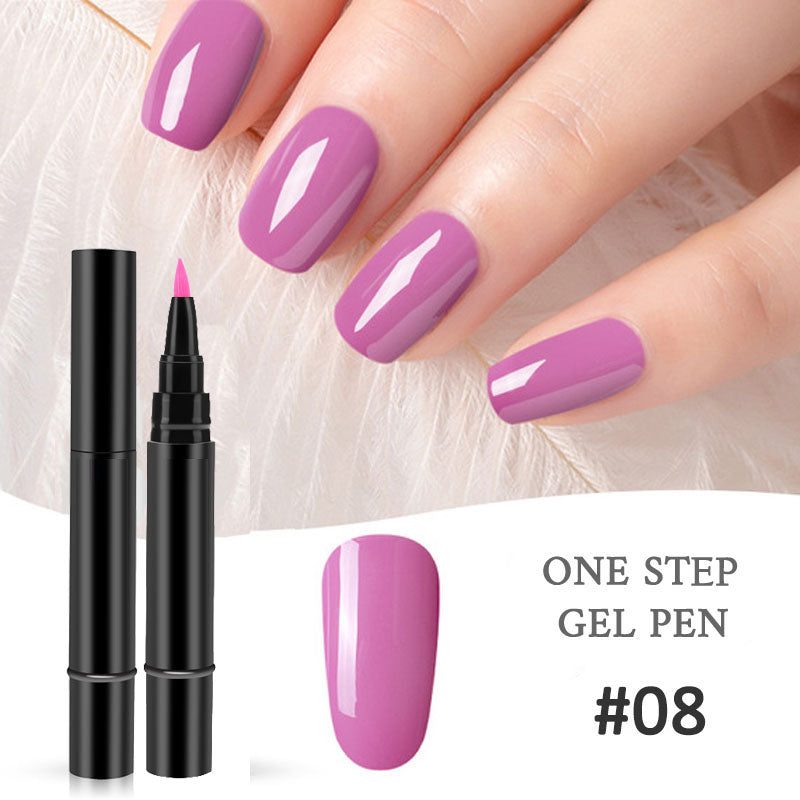 ✨💅3-in-1 Magic Gel Polish Pen🖌️ No Base, No Top Coat Needed 💅