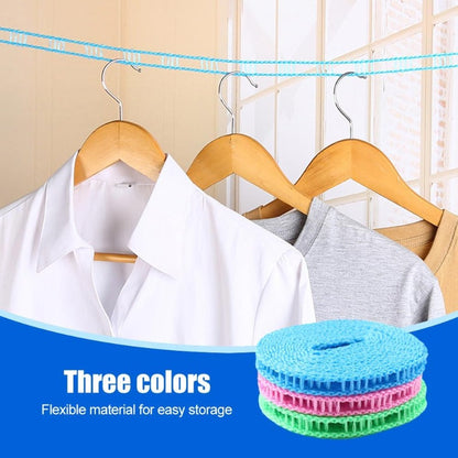🏆Windproof Anti-Slip Drying Line💪 – Holds Up to 15kg, For Camping & Home