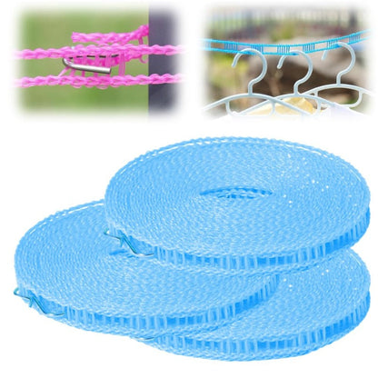 🏆Windproof Anti-Slip Drying Line💪 – Holds Up to 15kg, For Camping & Home