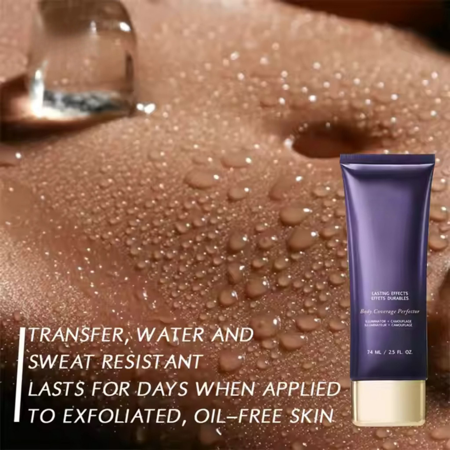 ✨ Body Coverage Perfector Cream – 🌿Instantly Conceals Spider Veins & Scars, Natural Finish✨