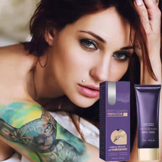 ✨ Body Coverage Perfector Cream – 🌿Instantly Conceals Spider Veins & Scars, Natural Finish✨