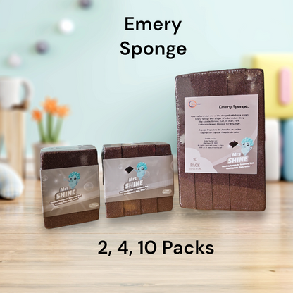 🧽 Nano Carborundum Scouring Pad – 🌿No Chemicals Needed, Removes Rust & Burnt Grease✨
