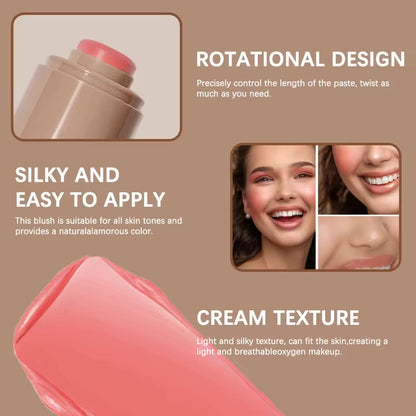 ✨Pocket Blush Stick 3-in-1 Cheek Lip Tinted Moisturizing