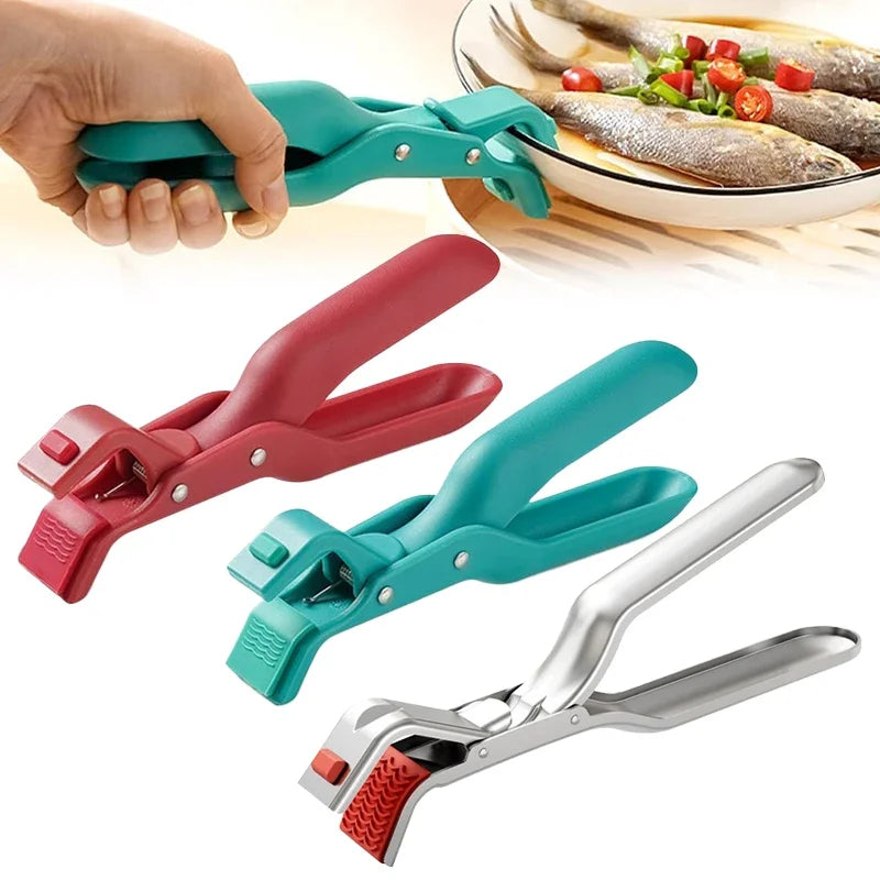 🔥 Hot Dish Anti-Slip Clips – Secure Grip, Prevents Burns & Slips🛡️