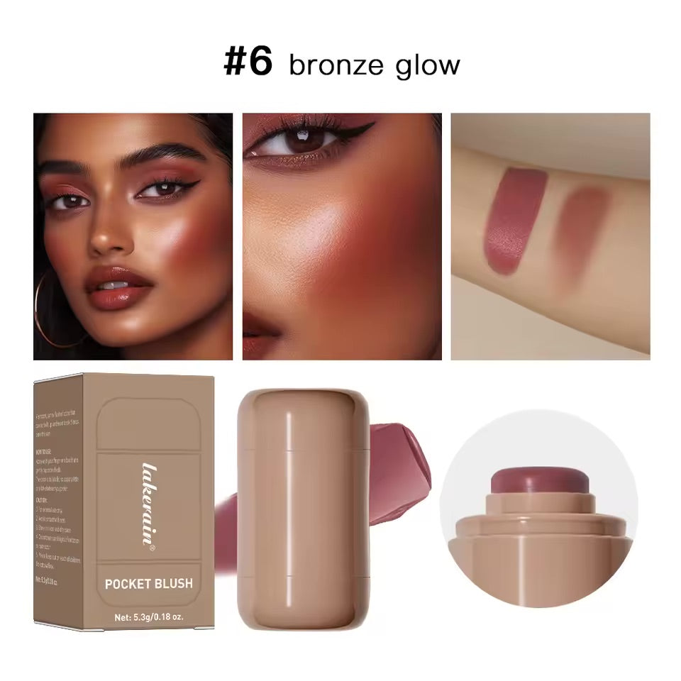 ✨Pocket Blush Stick 3-in-1 Cheek Lip Tinted Moisturizing
