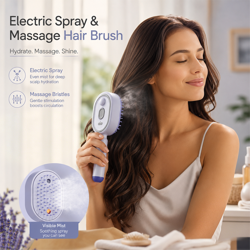 🏆AEXZR® 3-in-1 Electric Massage Comb