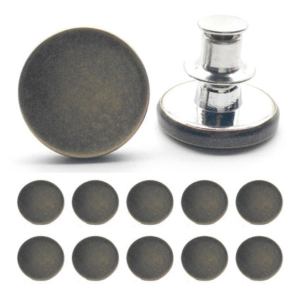 🏆Adjustable No-Sew Jeans Button - 🔘Clip On & Go, Fix Loose/Tight Jeans✨