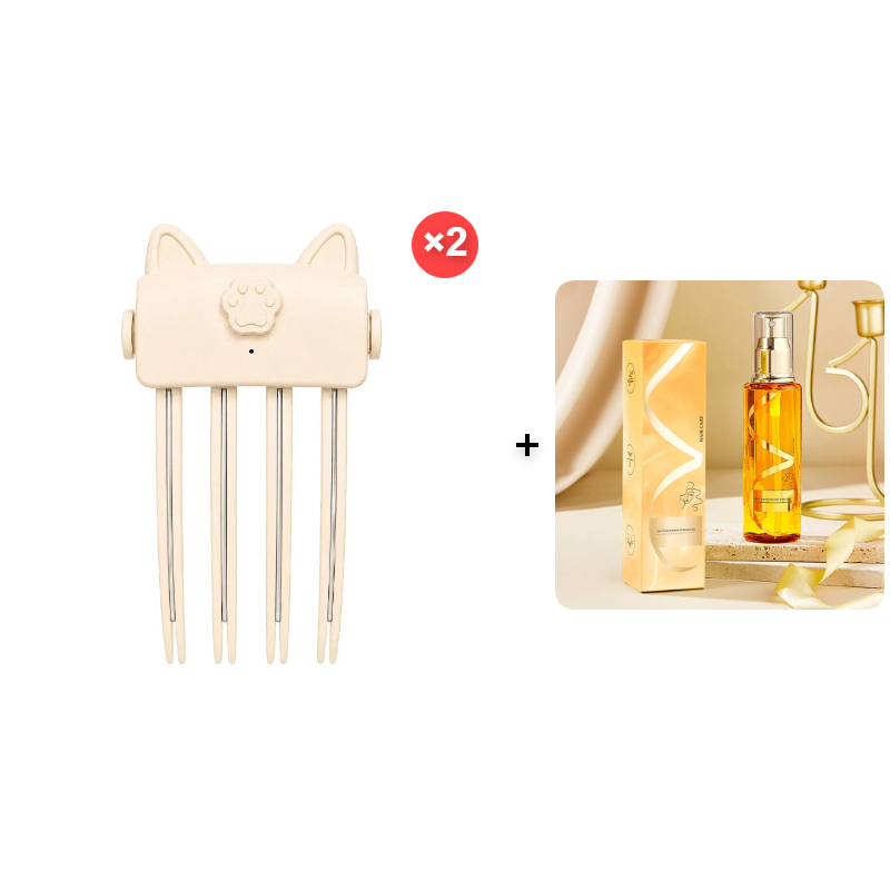 🏆🎉48K+ Sold 💇 Wireless Heated Volumizing Root Lift Clip, Portable Travel Hair Styling Tool for Flat Fine Hair