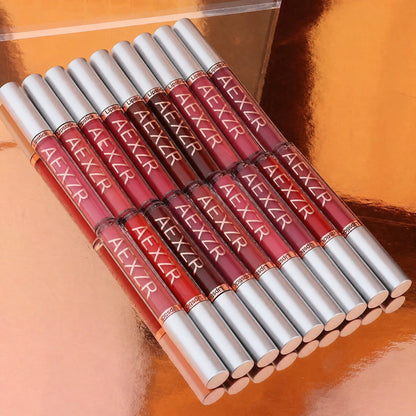 💄AEXZR®10 Pcs Matte Lip Glossy Set💋