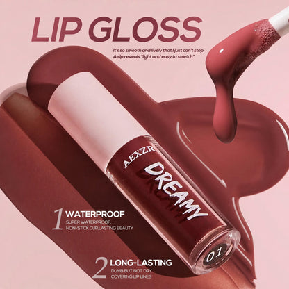 ☕ Kiss-Proof Matte Lipstick Set👄 – Smudge-Proof, Fade-Resistant, All-Day Wear💄