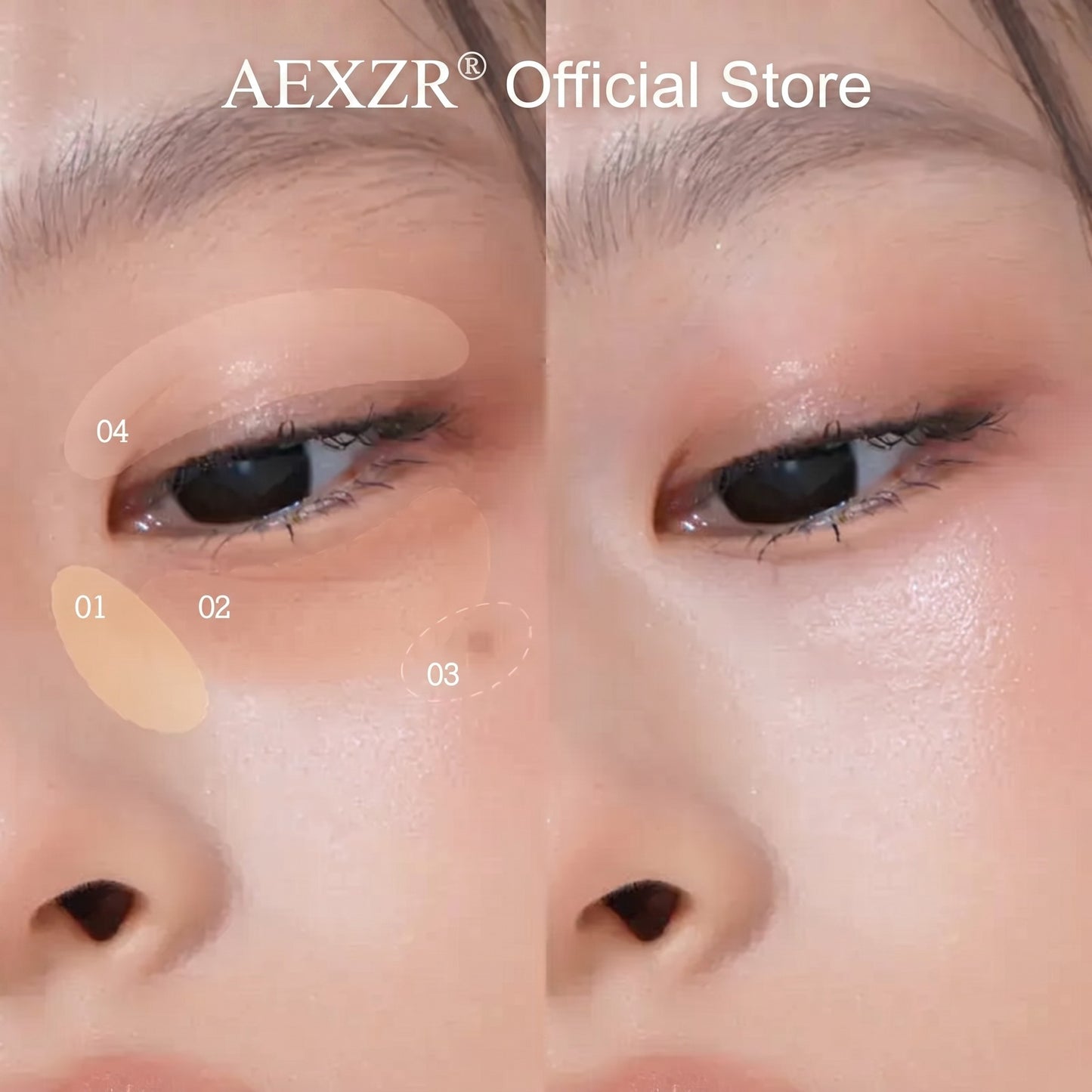 🏆✅ AEXZR® 4-Color Concealer Palette🎨