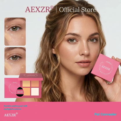 🏆✅ AEXZR® 4-Color Concealer Palette🎨