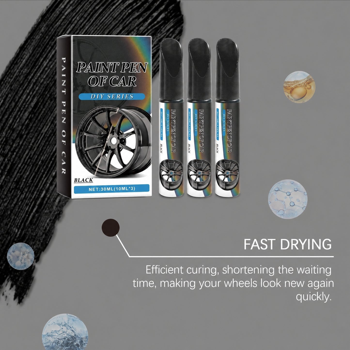 🚗🥳HOT SALE🥳🚗 Magic Car Scratch Repair Pen – Fix rim scratches in minutes🛠️