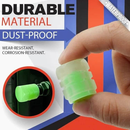 🚗Luminous Tire Valve Stem Caps✨– For Cars, Trucks, SUVs, Bikes & Motorcycles🌙