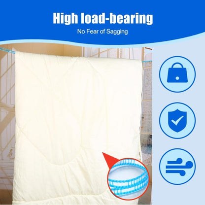 🏆Windproof Anti-Slip Drying Line💪 – Holds Up to 15kg, For Camping & Home