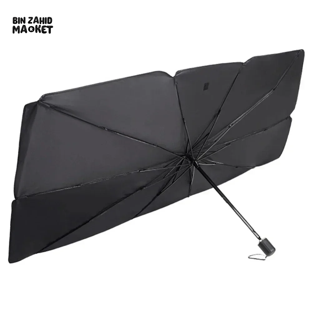 🚗🌡️ Car Front Windshield Sunshade: 99% UV Blocker & Heat Reducer 🌡️ Universal Fit | Easy Fold Sun Protection ✨