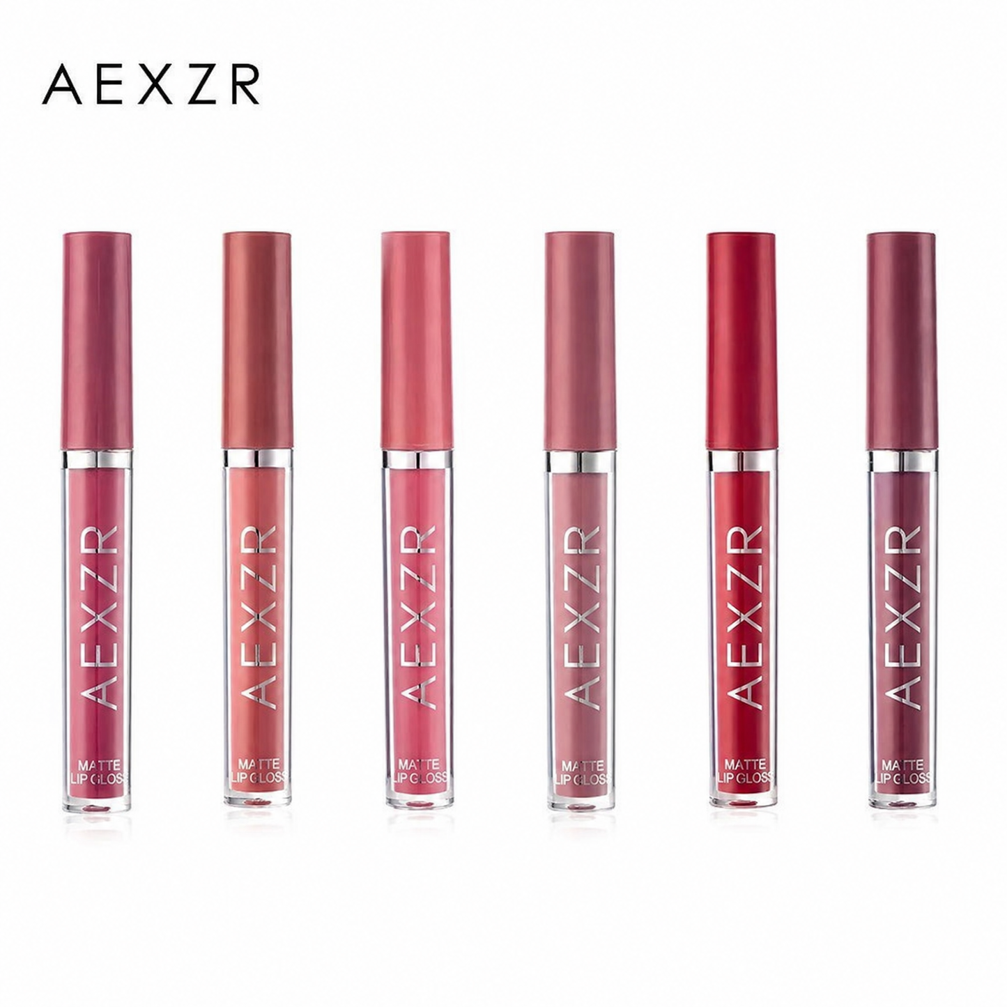 👄6-Color Matte Liquid Lipstick Set💄 – High-Pigment, Hydrating, Easy Application✨