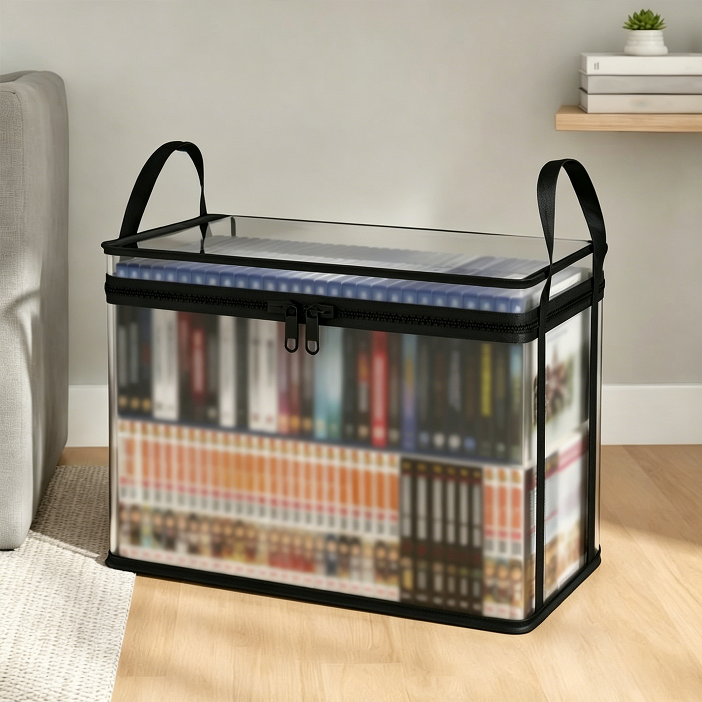 💕Transparent Storage Bag – See Contents Instantly, Dust & Moisture-Proof🧸📚👕🧦
