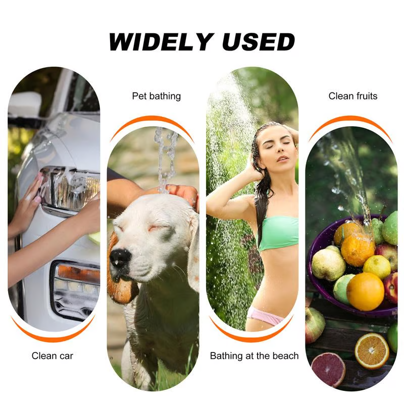 🔥Hot Sale 58% OFF💦Portable Shower for Camping with Water Pump🚀