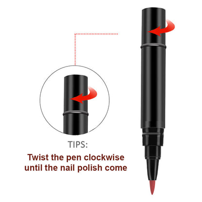 ✨💅3-in-1 Magic Gel Polish Pen🖌️ No Base, No Top Coat Needed 💅
